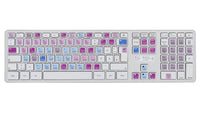 Thumbnail for Vegas Pro Tastaturaufkleber Komplettansicht für PC mit deutschen Shortcuts/Tastaturbefehlen/Tastaturkürzeln | TasTutor