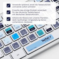 Thumbnail for Ableton Live Tastaturaufkleber Nahansicht für PC/MAC mit deutschen Shortcuts/Tastaturbefehlen/Tastaturkürzeln | TasTutor