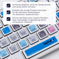 Thumbnail for Edius Tastaturaufkleber Nahansicht für PC mit deutschen Shortcuts/Tastaturbefehlen/Tastaturkürzeln | TasTutor
