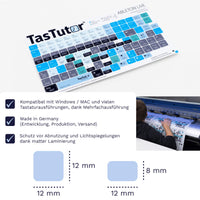 Thumbnail for Ableton Live Tastaturaufkleber Aufkleber Bogen für PC/MAC mit deutschen Shortcuts/Tastaturbefehlen/Tastaturkürzeln | TasTutor
