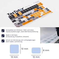 Thumbnail for FL Studio Tastaturaufkleber Aufkleber Bogen für PC/MAC mit deutschen Shortcuts/Tastaturbefehlen/Tastaturkürzeln | TasTutor