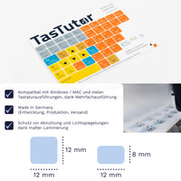 Thumbnail for World of Warcraft Tastaturaufkleber Aufkleber Bogen für PC/MAC mit deutschen Shortcuts/Tastaturbefehlen/Tastaturkürzeln | TasTutor